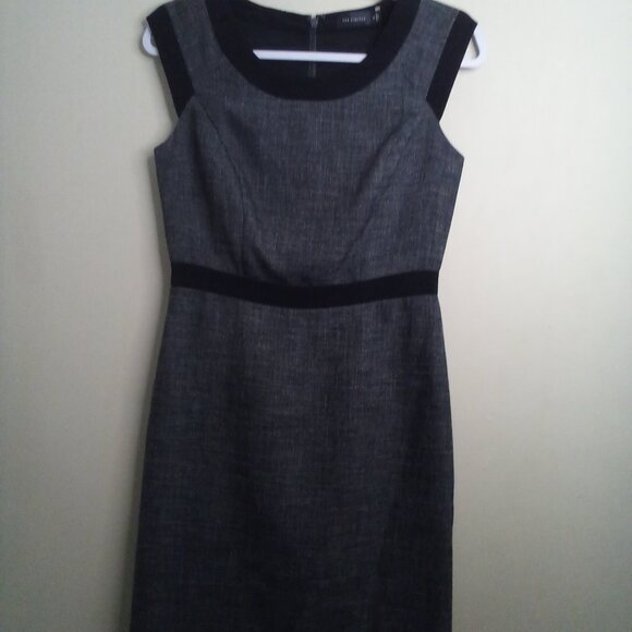 The Limited Dresses & Skirts - The Limited Dress Women 0 Sleeveless Classic Career Gray Black